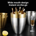 Ice Storage Buckets Stainless Steel Beach Parties Accessories Stainless ...