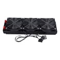 thumbnail image 2 of Radiador de refrigeración por agua de 360 mm, ventilador de refrigeración de CPU de computadora de 18 tubos, intercambiador de calor del radiador, 2 of 15