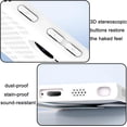 thumbnail image 3 of for Samsung Galaxy S25+ Plus (Not S25) Cooling Case with Magnetic Ring, Hard PC Slim Cellular Hole Heat Dissipation Mesh Breathable Hollow Honeycomb Case for Samsung Galaxy S25 Plus SR-White, 3 of 16