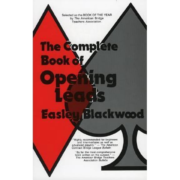 Pre-Owned Complete Book of Opening Leads (Paperback) 0910791058 9780910791052