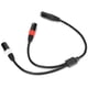 thumbnail image 4 of Cable Jorindo JD6079 5Pin XLR Macho A Dual 3pin XLR Cable Macho Ysplitter Accesor de Audio Cable, 4 of 7
