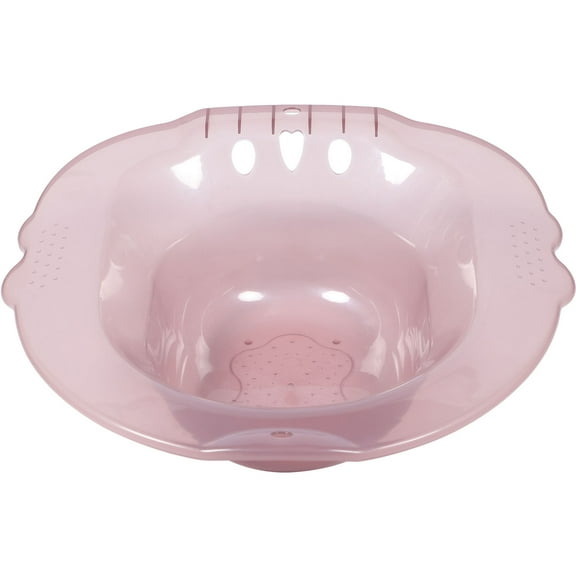 AURARMLET Portable Sitz Bath Basin Pink for Home Use 1Pack