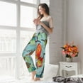 thumbnail image 6 of Picia Retro Seamless Flying Butterflies Womens Soft Woven Cotton Elastic Waistband Sleep Pajama Pant Lounge Sleep Pant With Pockets And Drawstring-XX-Large, 6 of 9