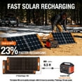 thumbnail image 4 of Jackery SolarGenerator 880 (includes (1) Explorer 880 + (2) SolarSaga 100W), 4 of 13