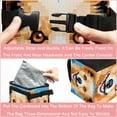 Foldable Car Garbage Can with Lid, Leakproof, Hanging Storage Bag