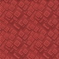 thumbnail image 1 of Ahgly Company Tapis d'Intérieur Lavable en Machine Carré Rouge, 4 Pieds Carré, 1 of 7