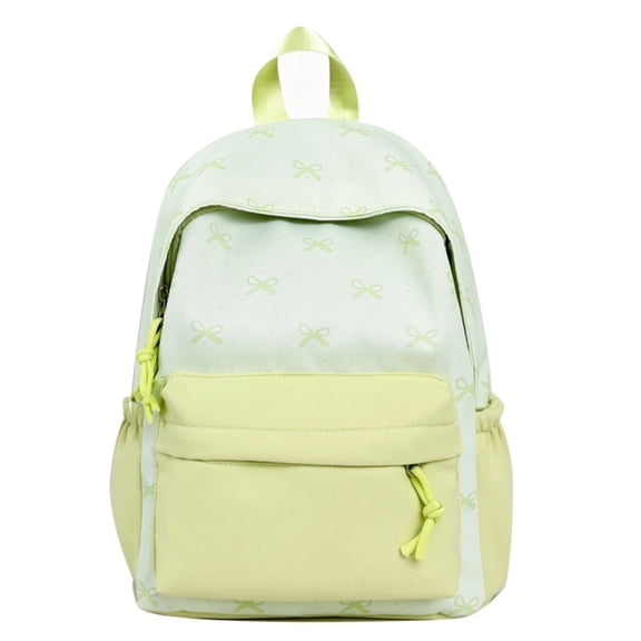 Large Leisure Capacity Backpack for School, Student Bookbag with Multiple Compartments