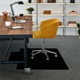 thumbnail image 2 of 45" x 53" PVC Lipped Chair Mat in Black, 2 of 7