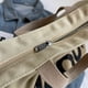 thumbnail image 5 of Bolso Hombro para Mujer Mano Lona ​​bolso Hobo Elegante (caqui), 5 of 7