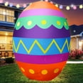 thumbnail image 4 of KITBONIS 8ft Inflatable Easter Egg Decoration Garden Yard Shopping Mall Backdrop Decoration Inflatable Outdoor Easter Egg Decorations, 4 of 7