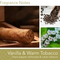thumbnail image 2 of Manly Indulgence Vanilla & Warm Tobacco Scented Jar Candle, Premium Scented Candles for Men with High Fragrance and Premium Cotton Wick, All American Collection, 15 oz - Up To 60 Hours Burn, 2 of 7