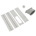 thumbnail image 1 of Kit De Ventana De Aire Acondicionado Portátil, Kit De Ventilación De CA, Estabilidad Ajustable Duradera Para El Hogar Para Conductos De 150 Mm, 1 of 7