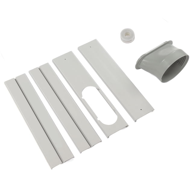 Kit De Ventana De Aire Acondicionado Portátil, Kit De Ventilación De CA, Estabilidad Ajustable Duradera Para El Hogar Para Conductos De 150 Mm