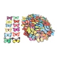 thumbnail image 4 of 200 Uds. Calcomanías de pared de mariposas de 7cm PVC 3D mariposas pegatinas de pared removibles para Mural para decoración de hogar, habitación, dormitorio y fiesta, 4 of 10