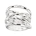 thumbnail image 3 of Silpada Bague en Argent Sterling avec Bande Texturée Superposée 'Emballée', Taille 6, Taille 6, 3 of 4