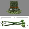 thumbnail image 3 of 6 inch 100 Piece Heavy Duty 5mm Ball Bungee Canopy Cord by Wellmax, Green Camo Color, 3 of 7