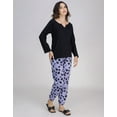 thumbnail image 3 of Moomaya 2-Piece Cotton Jersey Nightwear Set | Women's Long Sleeve Top & Jogger Pajama | Soft & Breathable Sleepwear, 3 of 8