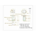 thumbnail image 4 of Rostek Innovations- Heavy Duty, Metal, Highly Adjustable Furniture Legs (4"-6" Height Adjustment) Set of 4., 4 of 4