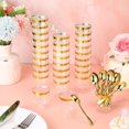 thumbnail image 4 of 30 tazas de postre con cucharas doradas, 5 onzas Reutilizables mini taza de postre transparente para parfait de postre para helado de frutas, mousse de fiesta, taza de copa, 4 of 4