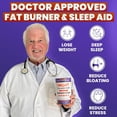 thumbnail image 3 of Night Collagen Burn - Weight Loss & Belly Fat Burner & Sleep Aid for Women & Men | Sleep Support for Bloating & Metabolism, Appetite Suppressant | Supports Skin, Hair, Nails & Joints | 30 Servings, 3 of 9