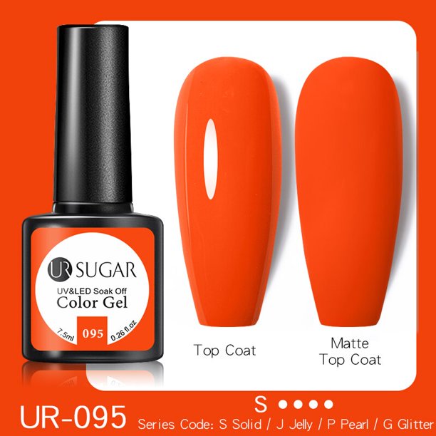 UR SUGAR 7,5 ml azul púrpura Color oscuro Gel esmalte de uñas híbrido de larga duración para Base MatteTop Coat Soak Off UV LED Nail Art Gel Tan Jianjun unisex