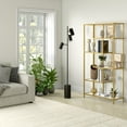 thumbnail image 2 of Henn&Hart 65" Black Floor Lamp, 2 of 5