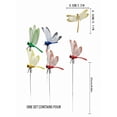 thumbnail image 3 of 24pcs Simulated Dragonflies, Rod On Dragonflies For Outdoors Dragonflies Garden Decor, Large plastic simulation Dragonflies, Suitable for Home and Festival Decor, 3 of 9