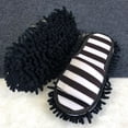 thumbnail image 2 of Pantufs de trapeador de microfibra Perfecl limpiador portátil para el hogar negro, 2 of 7