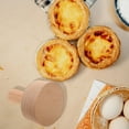 thumbnail image 4 of NIYANGLE Mini Tart Pan Light Brown Wood Round Baking Tools Set For Baking Enthusiasts Daily Use, 4 of 6