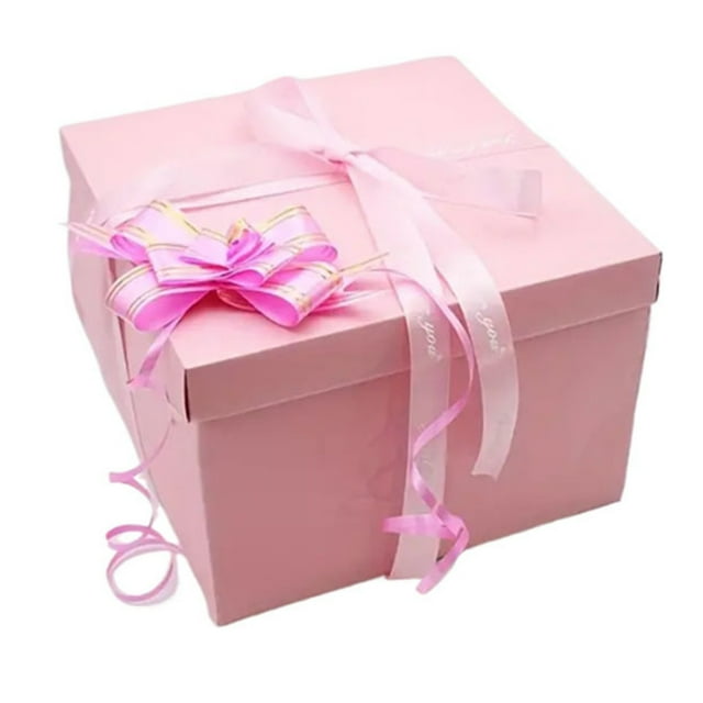 5 Layer Creative Explosion Box Wrap Box. Creating A 5 Layer Of Various By Yourself. An Ideal Mysterious Self Made For Birthday Christmas And Anniversaries. Christmas Gift