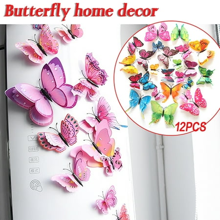 Butterfly Home Decor : Colorful Butterfly 3d Wall Sticker Home Decor Wall Decal For Kids Bedroom Wall Sticker 1043a Price In Uae Amazon Uae Kanbkam - Discover over 53756 of our best selection of 1 on aliexpress.com with.