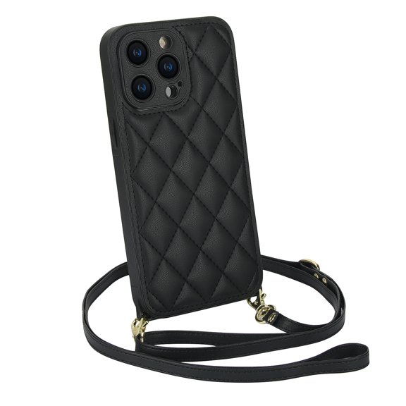 TOYAN Protective case mobile phone leather case suitable for Apple Xiaoxiang style mobile phone case with rope crossbody women's model