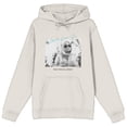 thumbnail image 5 of White Lotus Legends Never Die Long Sleeve Sand Adult Hooded Sweatshirt-Small, 5 of 7