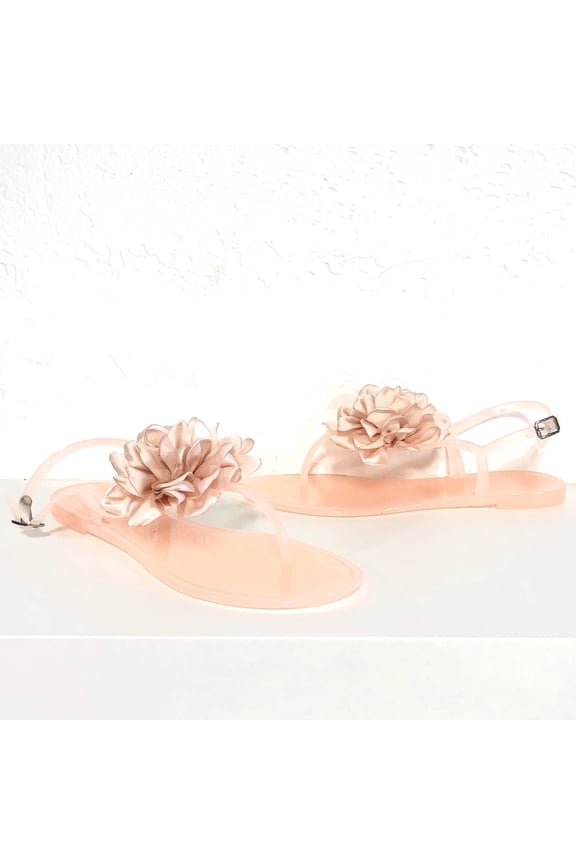 Jelli-51 Nude Blush Pink Sandals Liliana