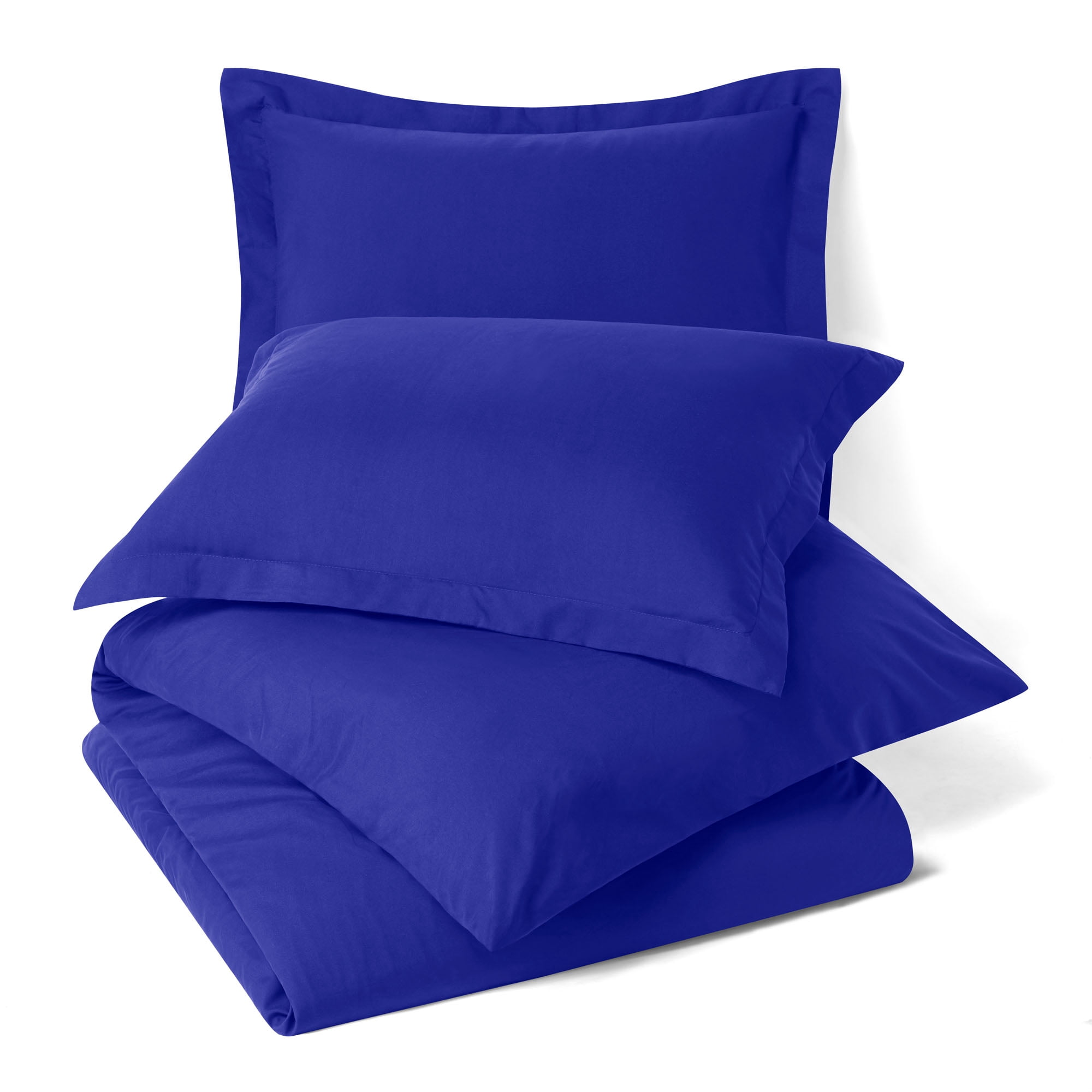 Hearth & Harbor 3-Piece Royal Blue Duvet Cover Set, King