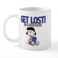 thumbnail image 2 of CafePress - Lucy Get Lost Mug - 20 Oz White Ceramic Mega Mug, 2 of 5