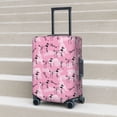 thumbnail image 5 of Uemuo Cartoon Poodle Dog Printed Washable Luggage Cover - Fashion Suitcase Protector Fits 18-32 Inch Luggage -Medium, 5 of 9