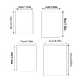 thumbnail image 2 of Lot de 100 Protège-Cartes Transparents Multi-Tailles Sans Acide pour Cartes à Échanger, 2 of 9