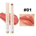 thumbnail image 1 of 8-color Mirror Water Gloss Lipstick Press- Moisturizing Lip Balm Lip Makeup 1.8g, 1 of 5