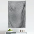 thumbnail image 1 of Grey Tapestry, Hexagons Triangles Simplistic Mosaic Shapes Arrangement Minimal Design Print, Fabric Wall Hanging Decor for Bedroom Living Room Dorm, 5 Sizes, Grey and Pale Grey, by Ambesonne, 1 of 1