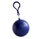 thumbnail image 3 of Chubasqueros livianos de emergencia Ponchos de lluvia de emergencia con capucha con cordón y Azul Cola Bola de poncho de PVC, 3 of 8