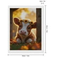 thumbnail image 2 of Diamond Art Kits for Adults, Cuteness Autumn Calf Sunflower 5D Diamond Painting Kits for Adults Beginners, DIY Full Drill Diamond Painting, Gem Art and Crafts 12x16, 2 of 7
