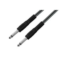 RadioShack 1/4-Inch Instrument Cable 12 Feet – Superior Sound, Enhanced Durability, 6.35mm Connectors