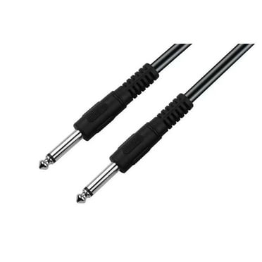 RadioShack 1/4-Inch Instrument Cable 12 Feet – Superior Sound, Enhanced Durability, 6.35mm Connectors