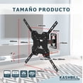 thumbnail image 2 of Soporte para TV 19"-55" Kashbill, Fácil Instalación, Distancia a Pared 40-180mm, 25kg, Ajuste Vertical 8° -5°- Mod. 115, 2 of 6