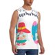 thumbnail image 2 of Balery Gnomes Summer Camisetas sin mangas para hombre, absorbe la humedad y protege contra el mal olor.-Large, 2 of 7