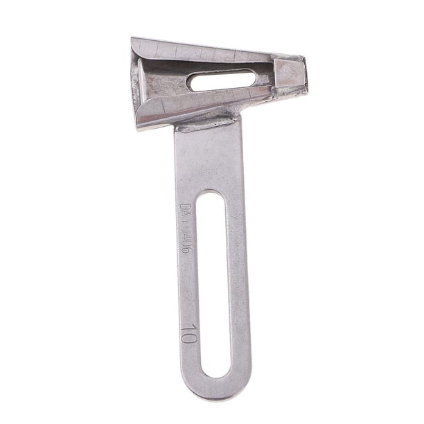 Piezas y accesorios para máquinas de coser, doblador de presillas para cinturón para Brother Singer 10mm