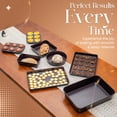 thumbnail image 3 of 8 Piece Dark Brown Nonstick Bakeware Set, 3 of 7
