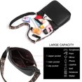 thumbnail image 2 of Woaeety Women's Shoulder Bag, Medium Handbag, Women's Leather Crossbody Bags with Adjustable Coloured Strap, 2 of 12