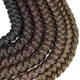 thumbnail image 4 of pulgadas de largo Wrap Around Ponytail Extension Extensión de cabello sintético para mujeres Marrón Negro Zulema Extensión de cola de caballo trenzada, 4 of 8